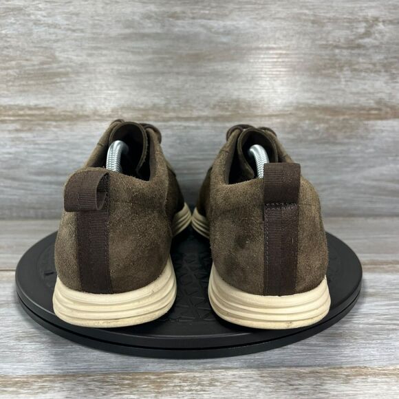 Cole Haan Men's Original Grand Sport Perforated II Suede Sneakers Size 11 - Picture 4 of 9